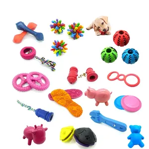 Yüksek kaliteli pelotas para mascotas çok renkli ilginç köpek pet ürünleri köpekler için oyuncak tedavi