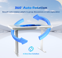 Table interactive tactile personnalisable de 43 pouces à 20 points de contact avec Android 14 multilingue pour enfants et écoles