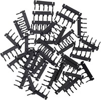 Boucles et pinces de remplacement pour extensions capillaires 6D de 2e génération, en plastique et métal, outils de pose d'extensions capillaires tendance et populaires