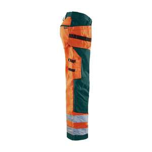 BLAKLADER - 156818115349D108 Pantalon artisanal haute visibilité Orange/Vert-EAN 7330509569733 HI-VIS WORKWEAR - Product Image 3