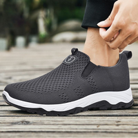 Chaussures de course décontractées pour hommes, imperméables, à lacets, rembourrées, légères et confortables, avec doublure en coton