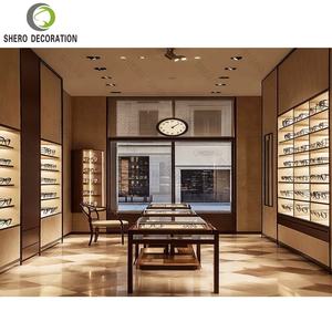 Vitrine de lunettes minimaliste Belle vitrine de lunettes pour la rénovation de magasin d'optique - Product Image 1