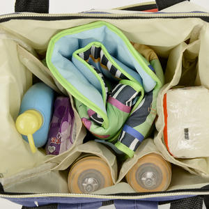 Bolso de mamá de gran capacidad, mochila de viaje de moda para madre y bebé - Product Image 6