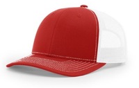 Casquettes de camionneur en maille unisexe tendance avec logo en cuir brodé 3D personnalisé à 6 panneaux