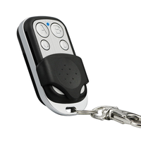 Télécommande RF sans fil universelle 433 MHz à 4 boutons, code clonable, portée optionnelle pour porte de garage domestique
