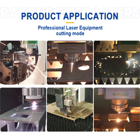 Raycus sumber Laser serat CW 6000W, frekuensi modulasi lebar untuk mesin pemotong las Laser sinar kualitas tinggi