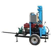 Foreuse de puits d'eau Huayao, foreuse de puits d'eau, machine de forage portable de 150 m