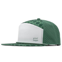 Gorra de Béisbol Nova Global Personalizada de 7 Paneles, Tejido de Malla Transpirable, Estilo Moderno, Estampado Geométrico, Unisex para Adultos, Cuatro Estaciones