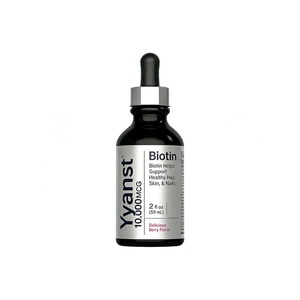 Biotina de Alta Pureza de Marca Privada en Gotas para el Crecimiento del Cabello y el Mantenimiento de la Salud del Cuero Cabelludo - Product Image 1