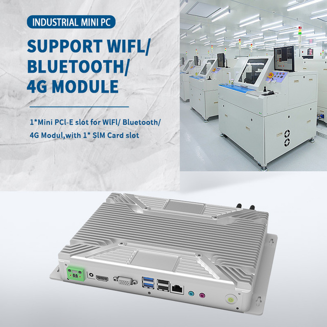 Factory Direct Sale Best High-performance Bare Machine Mini Desktop Computer Pure Aluminum Shell Core I3/i5/i7 for Home Stock
