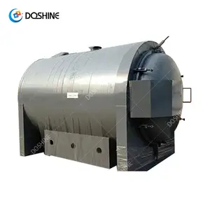 Smokeless bbq charcoal making machine continuous biomass carbonization to charcoal plant