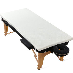 Ban nhạc đàn hồi Non-SLIP-Lash Giường đệm massage Bảng bộ nhớ bọt Topper với có thể tháo rời Bìa - Product Image 1