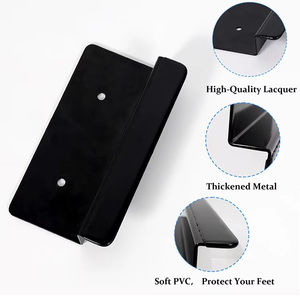 Piede immondizia senza mani cassetto della spazzatura maniglia di traino in acciaio pino apriscatole per cassettone della spazzatura - Product Image 1