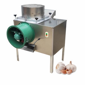 Séparateur d'ail électrique commercial en acier inoxydable, machine de traitement des légumes à haute capacité, pour l'éparation des gousses simples, 500-600 kg/h, 220V - Product Image 1
