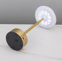 Argent Rose Or Noir Induction Soucoupe Volante Tactile Lampe De Table Hôtel Restaurant Charge Lampe En Métal