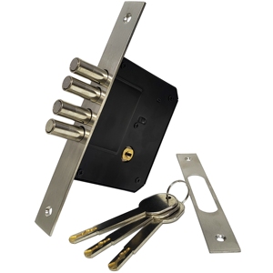 Serrure de porte de haute qualité de style européen, multi-points, sécurité renforcée - Product Image 2