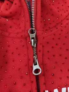 Sudadera con capucha de algodón 100% de alta calidad con diamantes de imitación, ropa de calle de peso pesado, ropa para hombres - Product Image 4