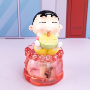 Yu Mo Craft Pudding Little Wish Figurines Caja Sorpresa Set de 6 Piezas Juguete Coleccionable Regalo Adorno de Escritorio - Product Image 4