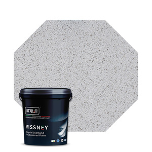 Vissney Peinture à base d'eau effet sable de peinture à texture d'émulsion acrylique pour mur intérieur - Product Image 6