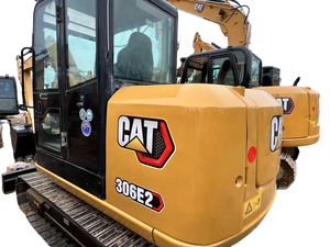 Mini pelle originale CATERPILLAR 306 CAT306E2 6 tonnes pelleteuse d'occasion CAT 303 304 305.5E 306 307 308 pelleteuse - Product Image 5