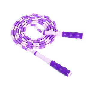 Vente chaude perlée <span class=keywords><strong>corde</strong></span> à <span class=keywords><strong>sauter</strong></span> longueur réglable bambou Joint <span class=keywords><strong>corde</strong></span> à <span class=keywords><strong>sauter</strong></span> <span class=keywords><strong>pour</strong></span> enfants et adultes fitness perdre du poids <span class=keywords><strong>exercice</strong></span> - Product Image 3