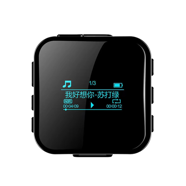Newest Ai Smart Hd Noise Recording Mini Bt Mp3/4 Player Pen Back Clip 16gb/32gb Sport Music Supports Flac Audio Format