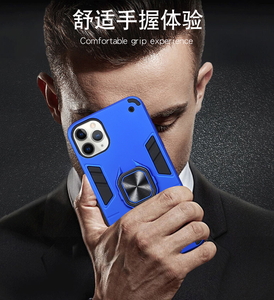 Funda de cobertura total para teléfono móvil con soporte de hoja de metal para iPhone <span class=keywords><strong>16</strong></span> 1112 13 14 Pro Max - Product Image 6