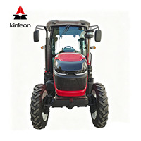Tracteur agricole multifonctionnel compact à moteur diesel 4x4, 50-100 CV, avec charrue, herse et semoir, certifié CE