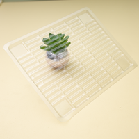 Plateau en plastique thermoformé en gros, emballage imbriqué, boîte d'emballage alimentaire en PET de qualité alimentaire pour le stockage des aliments