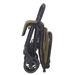 Cochecito de Bebé Plegable y Desmontable 3 en 1, <span class=keywords><strong>Silla</strong></span> de Auto para Niños, Carrito de Paseo para Recién Nacidos, OEM ODM - Product Image 6