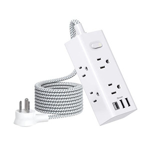 Toàn Cầu 5-Trong-1 Phổ Travel Adapter Điện Thoại Di Động/Máy Tính Bảng Sạc 4 USB Với Loại C Để USB 3.0 Adapter - Product Image 2