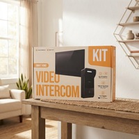 Sistema de Intercomunicación con Videoportero IP Tuya, Tablet con Intercomunicación por Video Linux para Seguridad del Hogar con Cámara y Altavoz