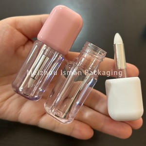 ISMAN 10ml/10g Pots transparents en forme de bouteille de confiture de fruits rose, petits contenants cosmétiques pour <span class=keywords><strong>baume</strong></span> à lèvres et gommage, emballage pour enfants - Product Image 4