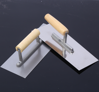 Outil à main de construction, truelle de plâtrage d'acier au carbone, flotteur de truelle