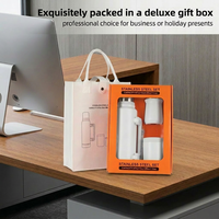 Gourde isotherme généreuse de 47 oz en acier inoxydable à double paroi pour Yerba Maté avec infuseur à paille et coffret cadeau