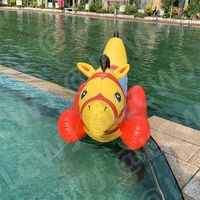 LC arroseur cheval Dragon à bascule, Animal gonflable en pvc, gonflable pour enfants
