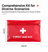 Trousse de premiers soins portable pour les voyages, la maison et les activités de plein air