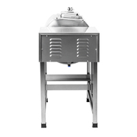 Máquina de Vacío Horizontal para Carne, Uso Comercial, Cuchillas de Acero Inoxidable, Protección Térmica, Motor sin Escobillas, Parada Automática