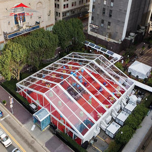 1000 مقاعد في الهواء الطلق حفلة ملكية شفافة من كلوريد البوليفينيل كبيرة للبيع - Product Image 4