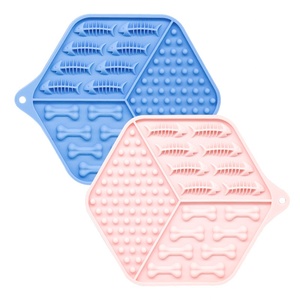 Tapis de léchage pour <span class=keywords><strong>chien</strong></span> avec ventouses pour l'alimentation lente, la protection des aliments, l'entraînement et le bain du <span class=keywords><strong>chien</strong></span> - Product Image 5