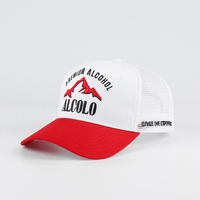 Gorra de Ciclismo de Alto Rendimiento de 5 Paneles en Poliéster Terry, Diseño de Dos Tonos, Personalizable con Logotipo Bordado, Venta al Por Mayor