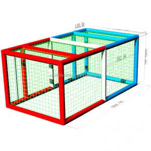 Hoạt động thương mại hoặc triển lãm sự kiện bay không người lái bóng đá trò chơi Inflatable tránh chướng ngại vật bay không người lái bóng đá Inflatable Arena - Product Image 3