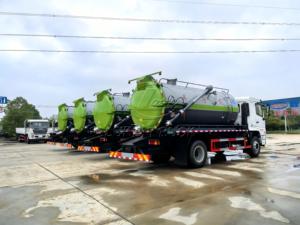 Heavy Duty SHACMAN Vacuum Sewage Truck 15m³, Custom Tank Material, Selectable Vacuum Pump for Municipal Sewage & Septic Cleaning - Product Image 6