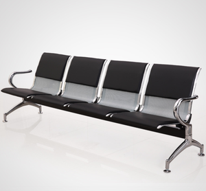 Silla de Espera de 2, <span class=keywords><strong>3</strong></span>, 4 y 5 Plazas, Banco para Sala de Espera, Asientos en Línea, Silla de Espera de Acero Inoxidable para Hospital, Clínica, Aeropuerto - Product Image 5