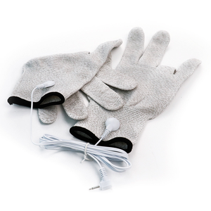 Silver Fibre Conductive Gloves Rehabilitation <strong>Physiotherapy</strong> <strong>Electrotherapy</strong> Gloves - Product Image 3