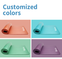 Tapete de Yoga NBR de Alta Densidad Antideslizante, Duradero y Ecológico de Shinho Manufacturer para Ejercicio, Fitness, Pilates, Gimnasio, Interior y Exterior