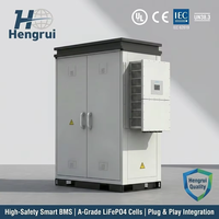Système de batterie LiFePO4 commercial empilable 60kWh 120kWh avec onduleur AC, refroidissement par air, ESS, intégration solaire sur toit d'entrepôt, raccordement au réseau
