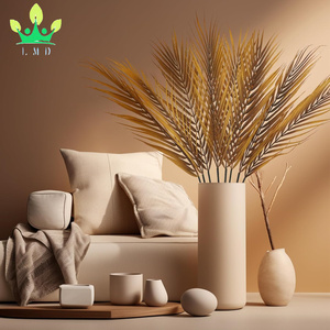 Mùa Thu Nhân Tạo Lá Cọ Fronds Mùa Thu Cây Cọ Lá Với Thân Cây Chi Nhánh Cho Nhà Cao Bình Halloween Bảng Lò Sưởi Trang Trí Nội Thất - Product Image 6