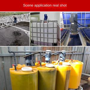 Mezclador Dosificador Vertical Industrial BLD para Tratamiento de Aguas Residuales, Capacidad de 500L, Agitador de Líquidos Trifásico para PAC/PAM - Product Image 4