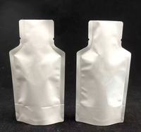 Sachets miniatures de 20 ml et 30 ml en HDPE/PET, formes spéciales, imprimés en héliogravure, pour échantillons de gel énergétique, miel ou liquides.